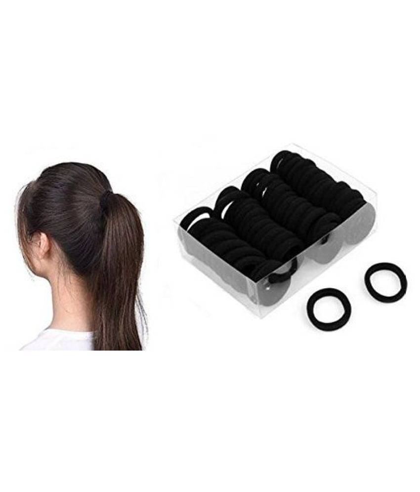     			FOK Black Casual Hair Band