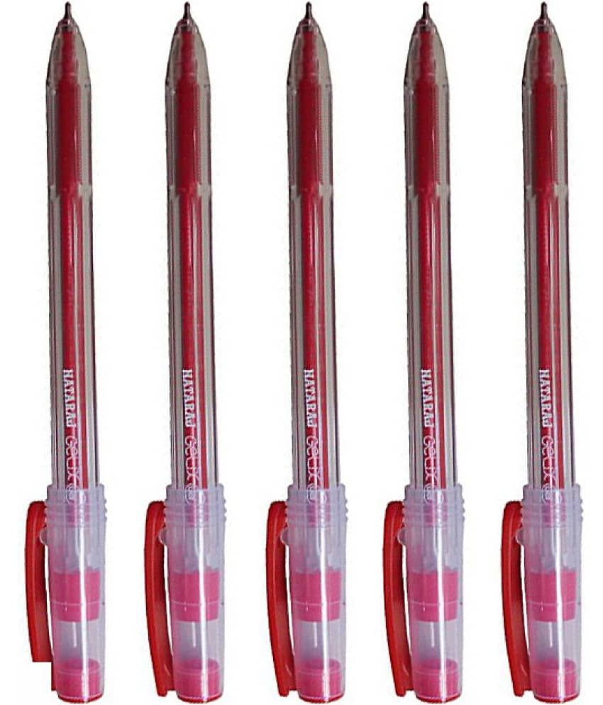 NATARAJ GELIX RED GEL PEN (Pack of 50 Pens) - Stationery | Buy online on ZillyBuy