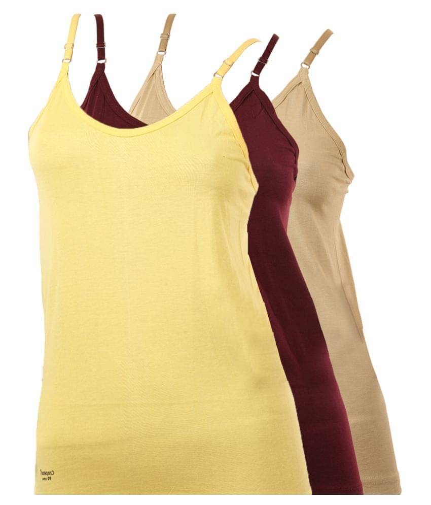 CREPEON Cotton Camisoles - Multi Color CREPEON Cotton Camisoles - Multi Color