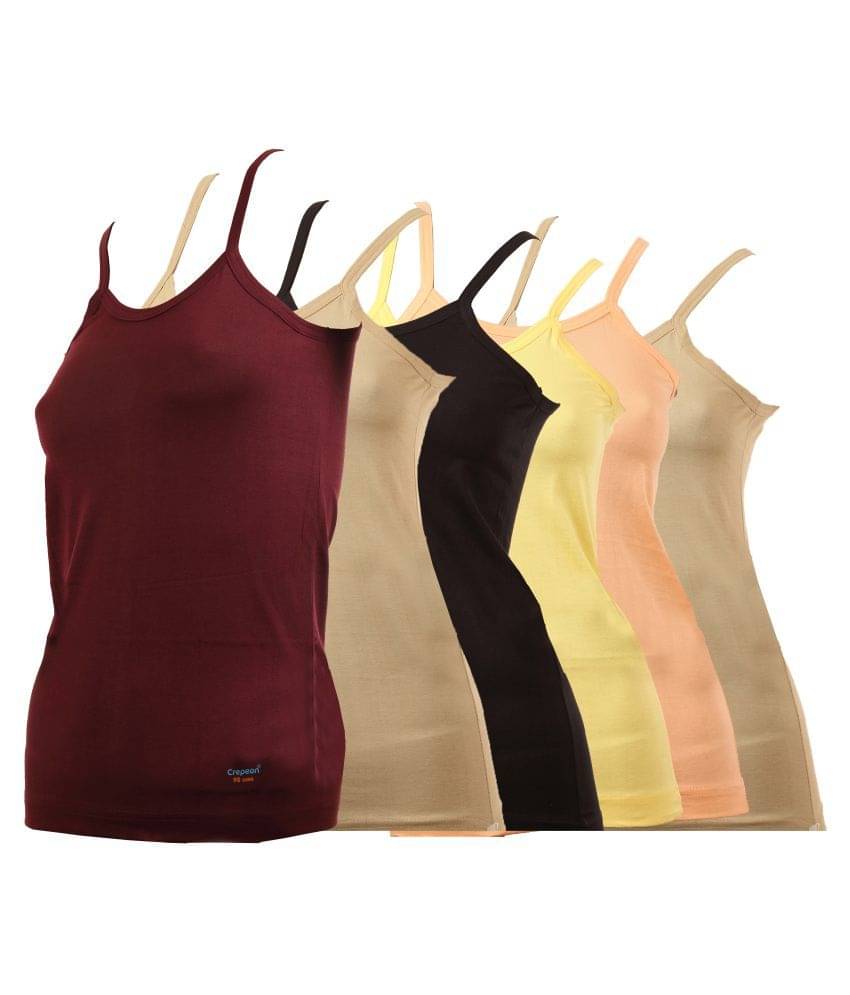 CREPEON Cotton Camisoles - Multi Color CREPEON Cotton Camisoles - Multi Color