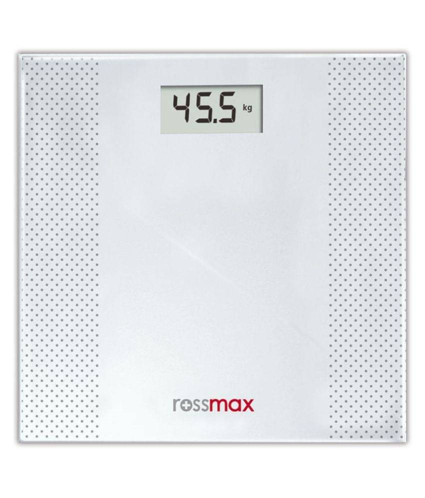     			Rossmax Wb101 Digital Weighing Scale For Body Weight Measurement, Swiss Design Step-On Technology