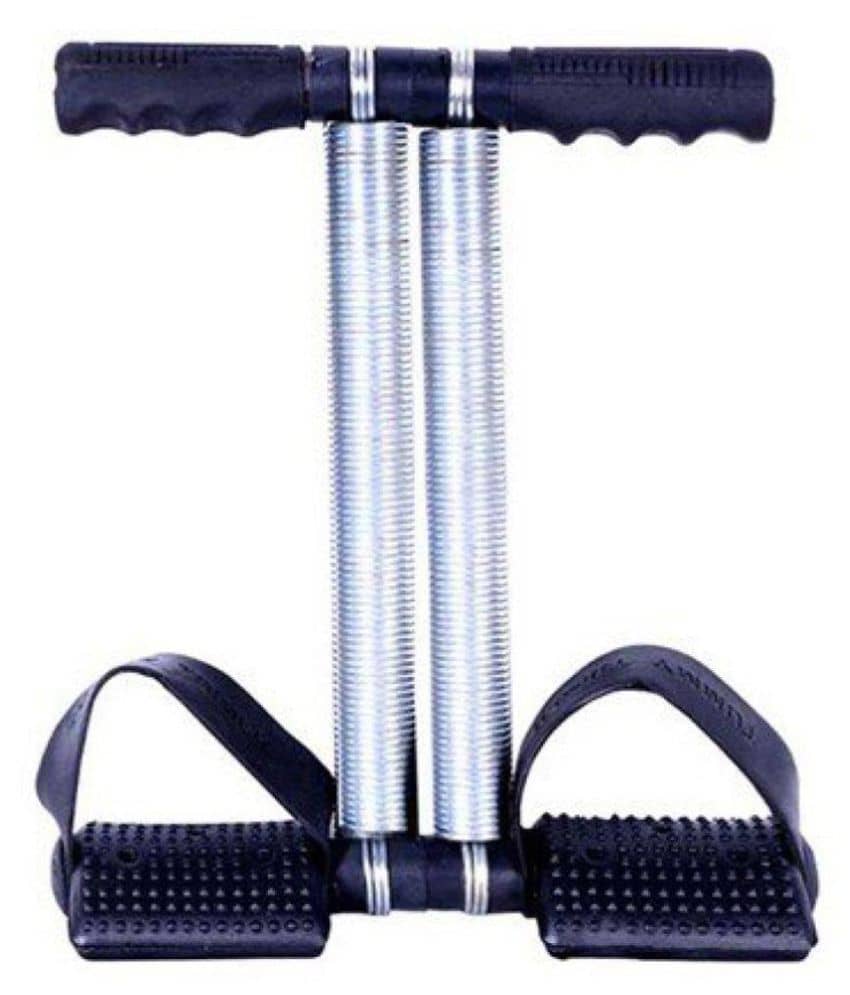 Tummy Trimmer Sports Double Spring Abdominal Exerciser - Black - Sports and Fitness Equipment | Buy online on ZillyBuy