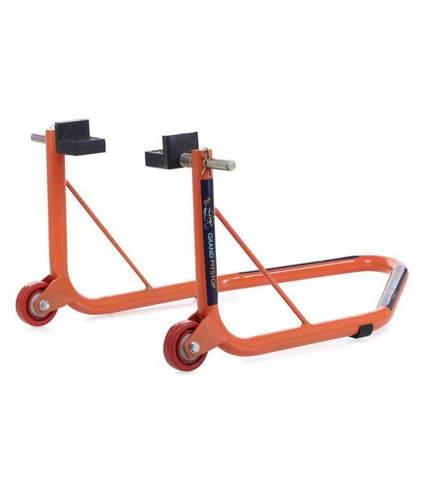 GrandPitstop Rear Paddock Stand with Swingarm Rest - Orange GrandPitstop Rear Paddock Stand with Swingarm Rest - Orange
