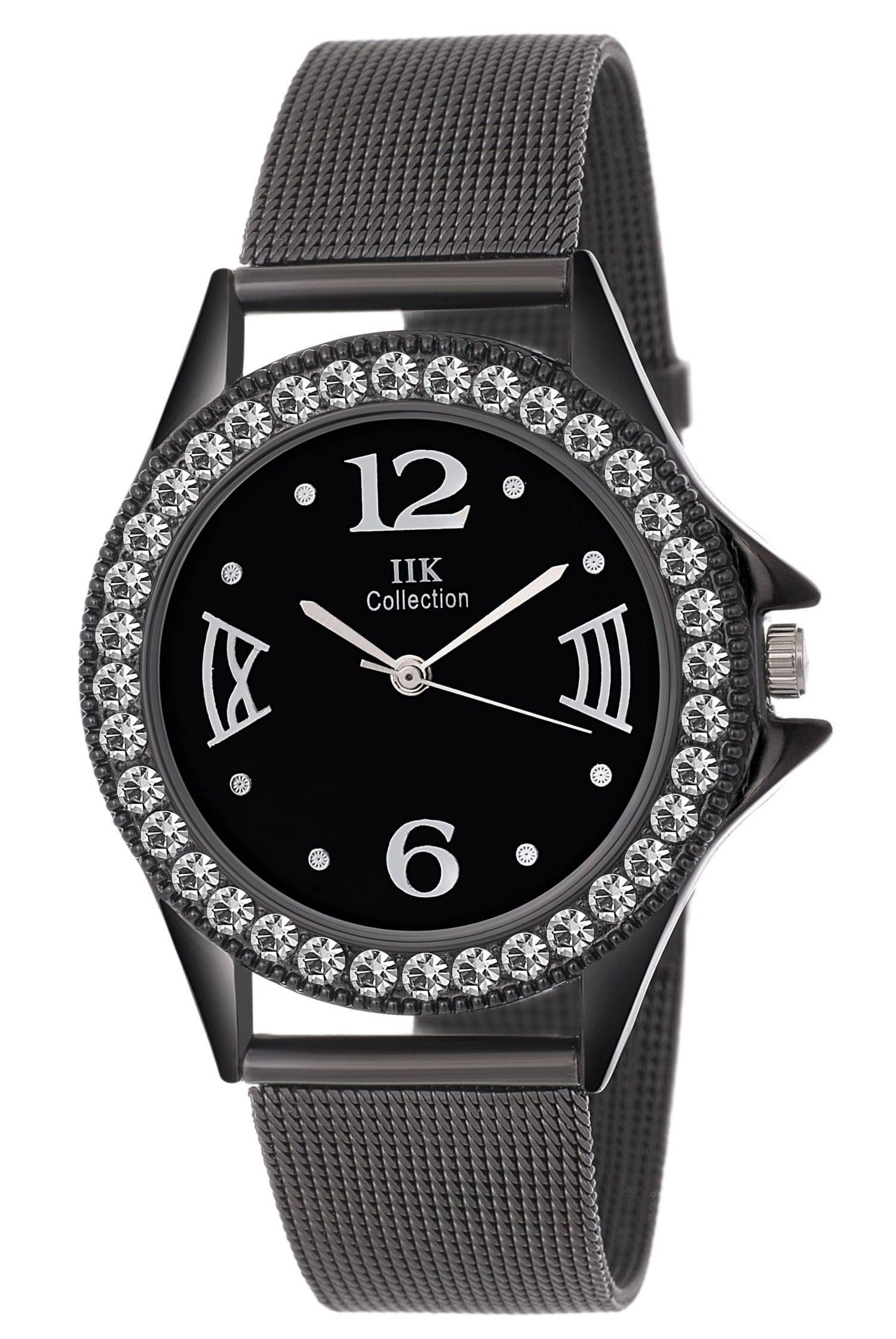     			Stainless Steel Round Womens Watch
