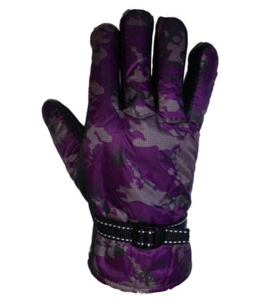 Tahiro Multicolour Woolen Pair of Full Fingered Gloves Tahiro Multicolour Woolen Pair of Full Fingered Gloves