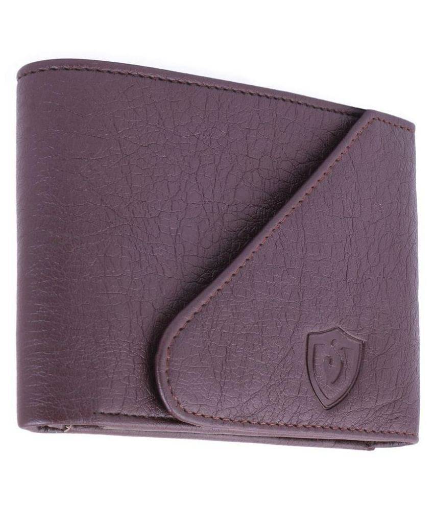     			Keviv - Brown Leather Men's Regular Wallet ( Pack of 1 )