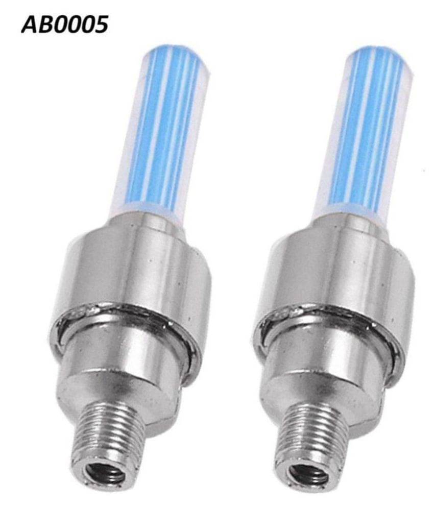     			RSN Tyre LED Light for CAR/BIKES AND BICYCLE FOR Valve Cap with Motion Sensor (Set of 2) - Magic Lights