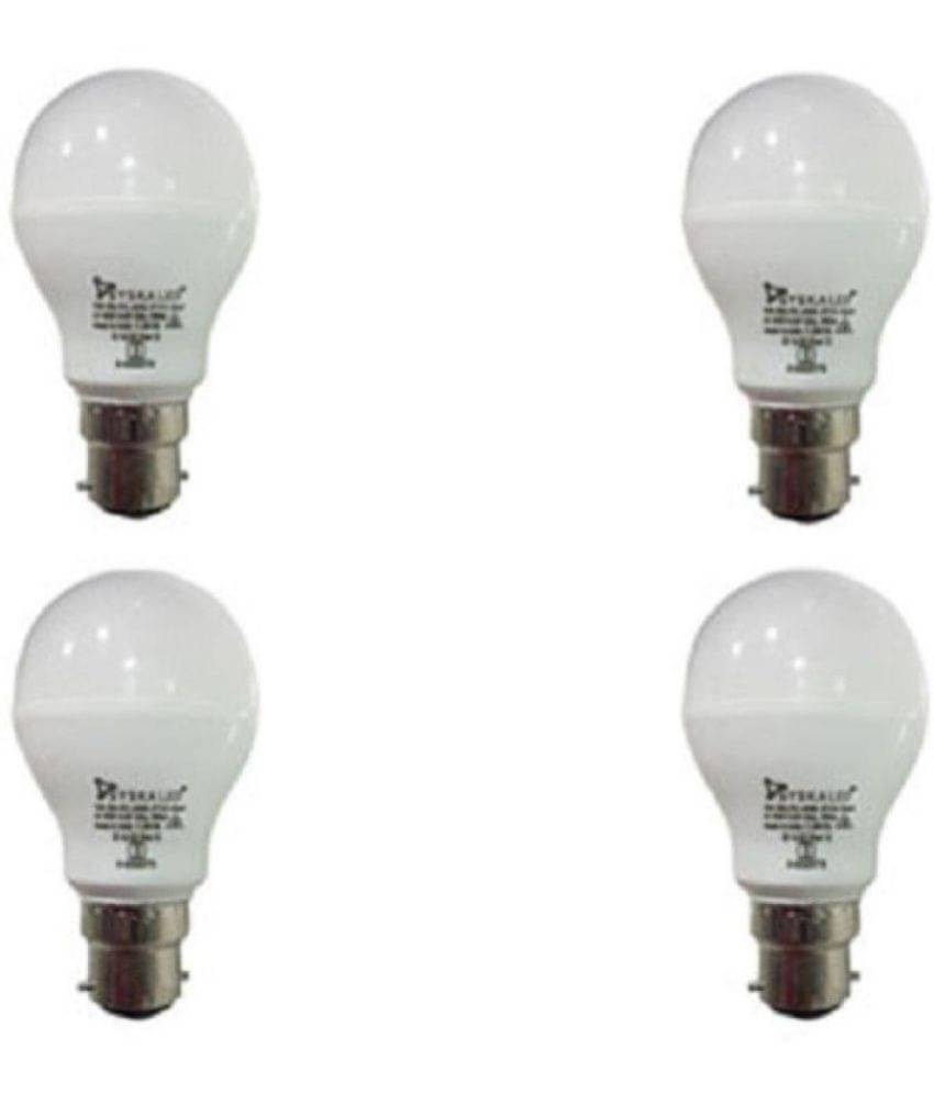 Syska 9W LED Bulbs Cool Day Light - Pack of 4 Syska 9W LED Bulbs Cool Day Light - Pack of 4