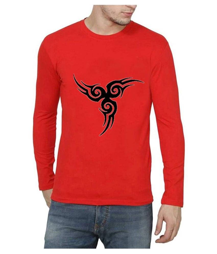     			British Terminal Pack of 1 100 Percent Cotton Regular Fit Men's T-Shirt ( Red )