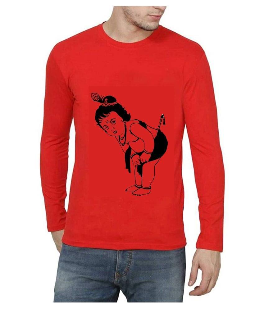     			British Terminal Pack of 1 100 Percent Cotton Regular Fit Men's T-Shirt ( Red )