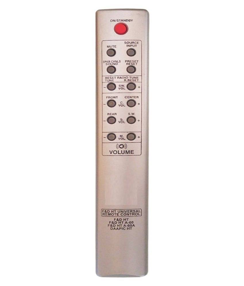     			MILLIMAX Remote For F&D Home Theater Remote URC-25 Other Compatible with F&D
