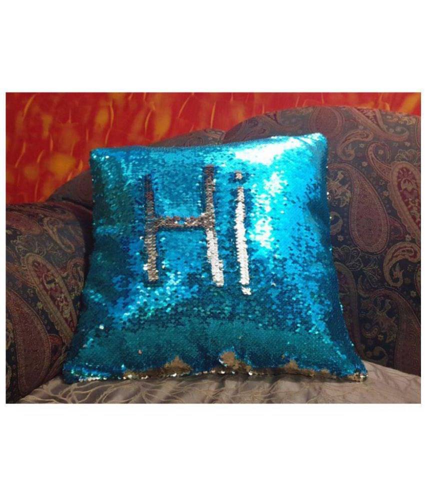 Shine Villa Single Silk Cushion Covers 40X40 cm (16X16) Shine Villa Single Silk Cushion Covers 40X40 cm (16X16)