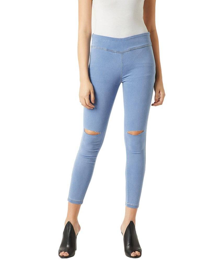     			Miss Chase Denim Jeggings - Blue