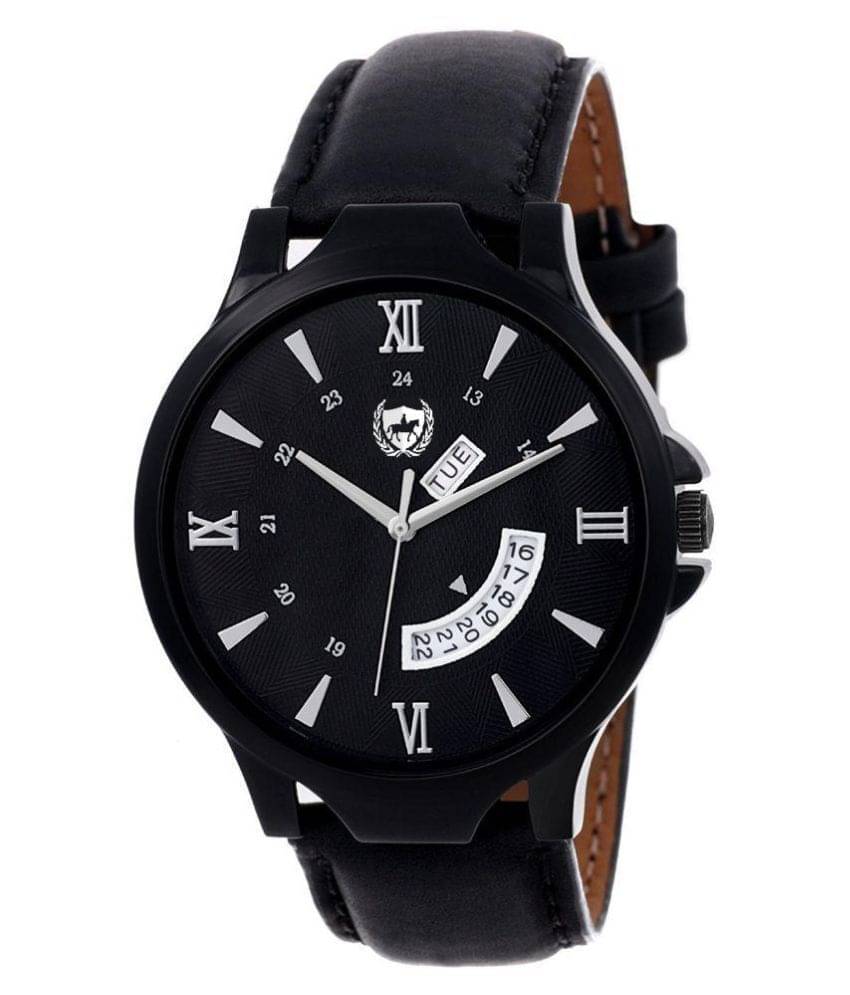    			Om Collection omlt-1 Leather Analog Men's Watch