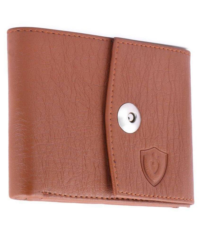     			Keviv Leather Tan Casual Regular Wallet