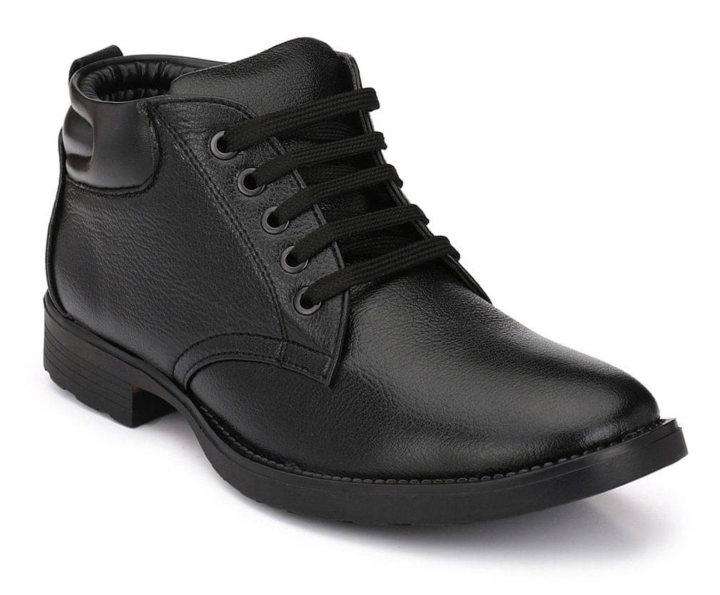 Mactree Party Artificial Leather Black Formal Shoes Mactree Party Artificial Leather Black Formal Shoes