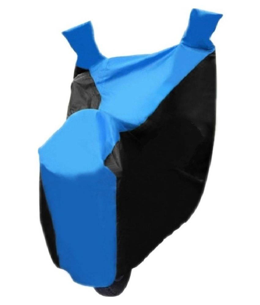 Mockhe Water Resistant Single Stripe Bike Body Cover - Black/Blue Mockhe Water Resistant Single Stripe Bike Body Cover - Black/Blue
