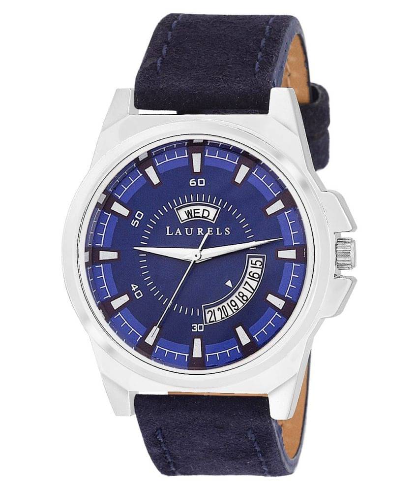     			Laurels LWM-NXN-030307 Leather Analog Men's Watch