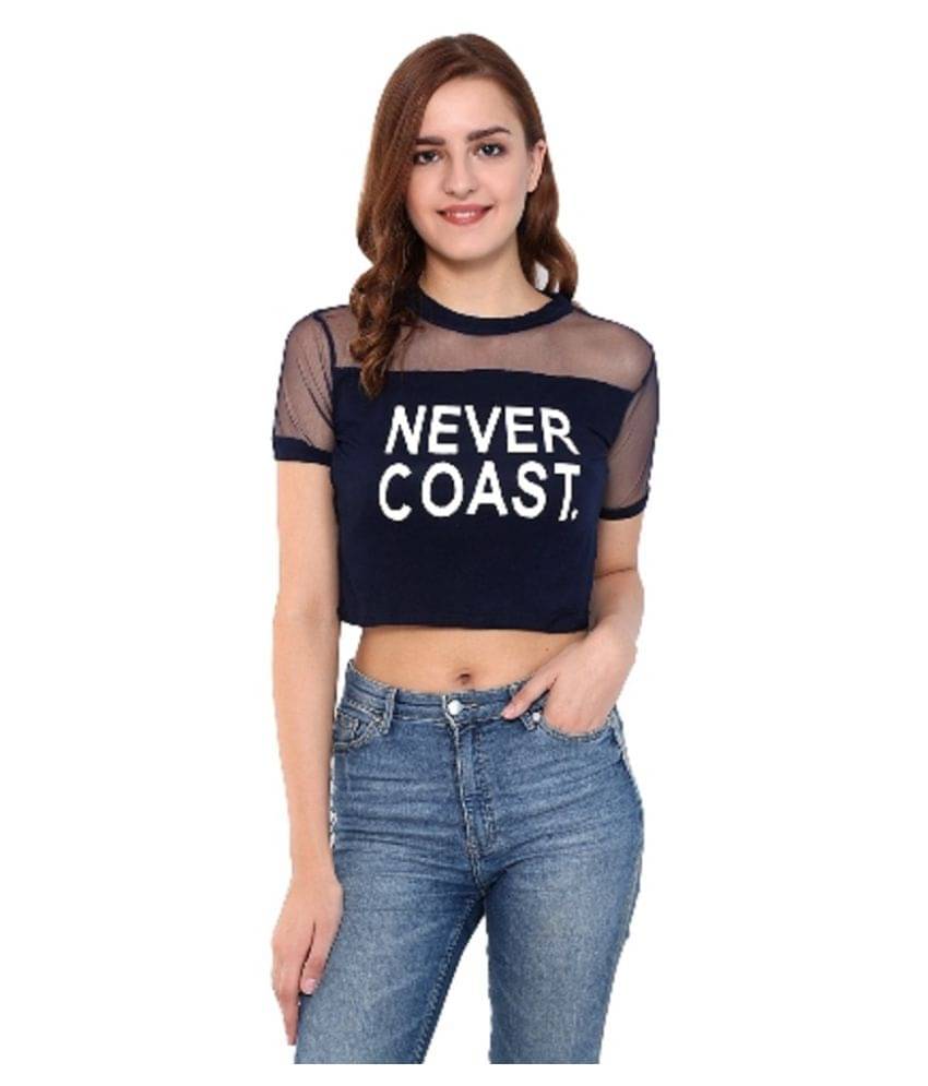     			Raabta Fashion Women's Viscose Regular Top ( Blue )