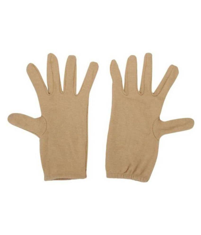 Tahiro Beige Cotton Driving Gloves - Pack Of 1 - Jewellery Sets | Buy online on ZillyBuy
