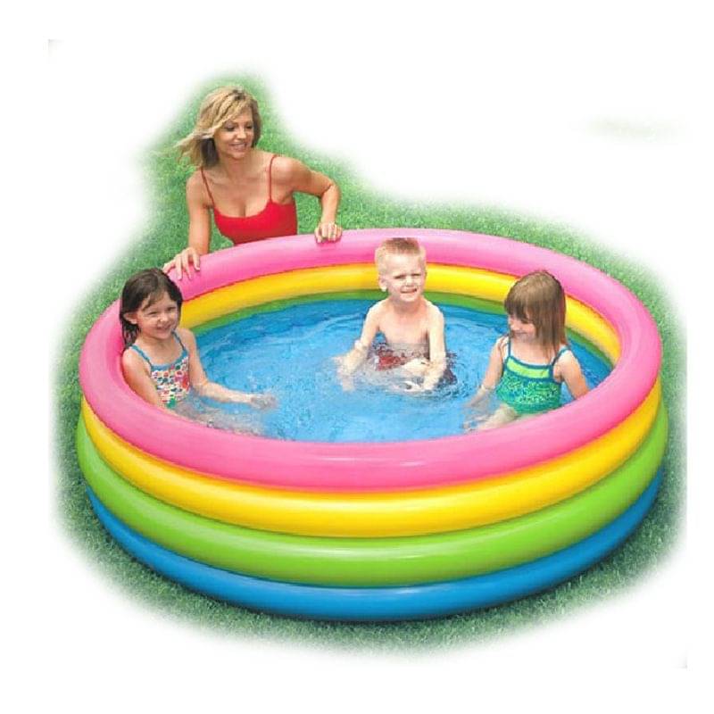     			Intex Inflatable 3 Feet Baby Swimming Pool/Bath Tub.