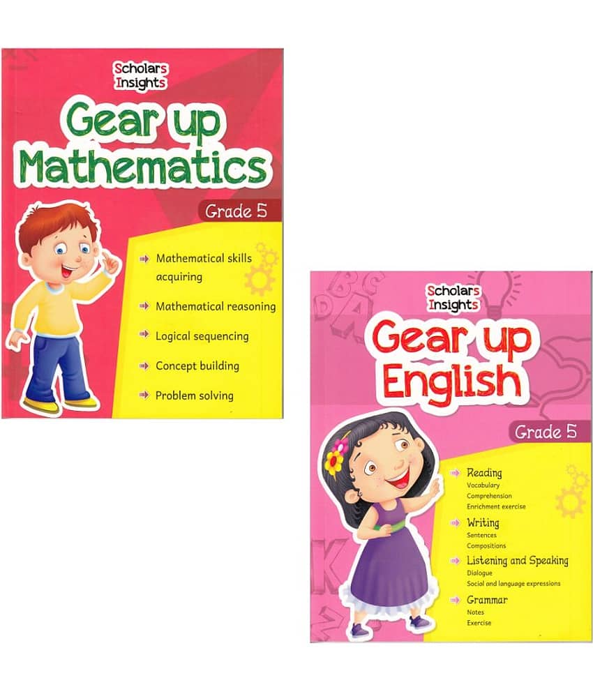 Scholars Insights Gear Up English & Maths Grade 5 (Set of 2)