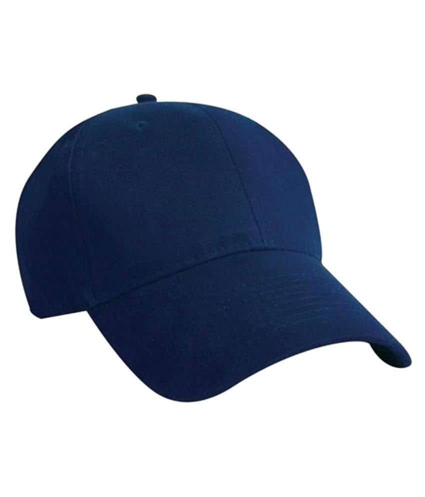 Tahiro Blue Plain Cotton Caps