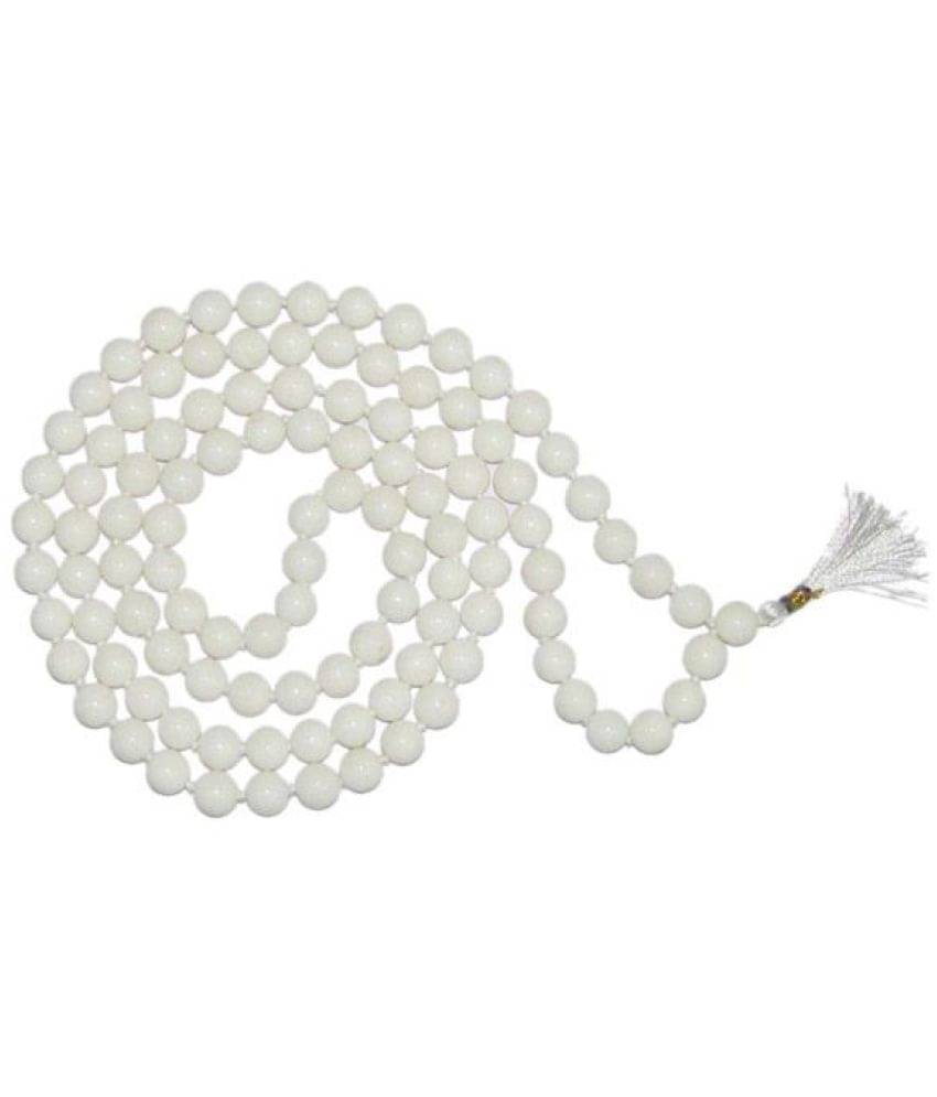     			nitin collection White Hakik Mala
