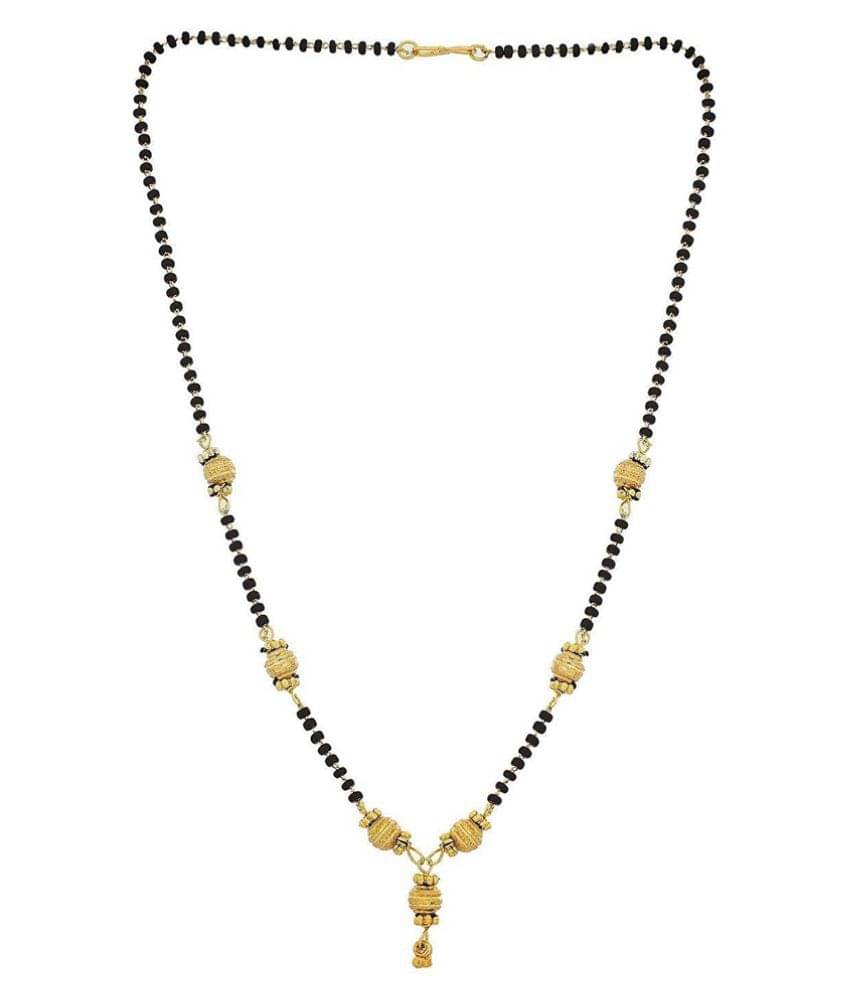 Chrishan High Gold Plated Designer kanthi Mangalsutra For Women.     			Chrishan High Gold Plated Designer kanthi Mangalsutra For Women.