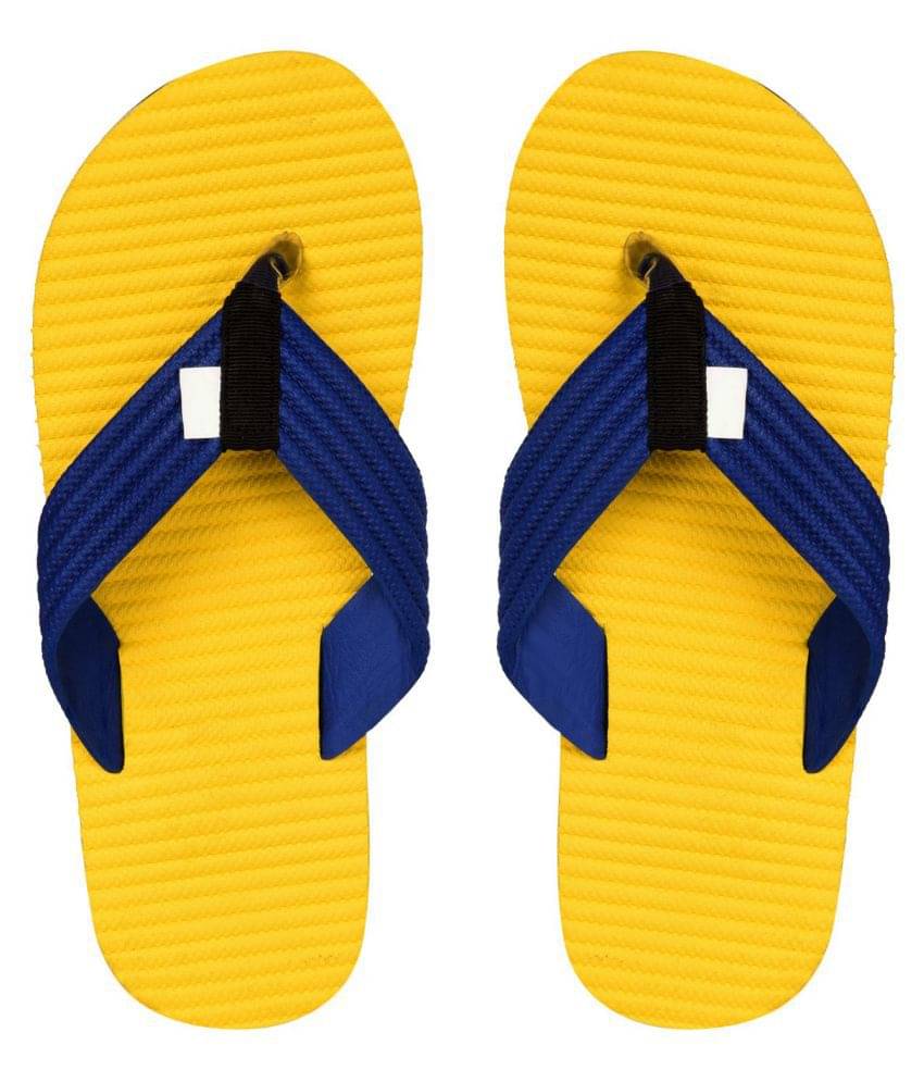     			Style Height Roller Yellow Yellow Thong Flip Flop