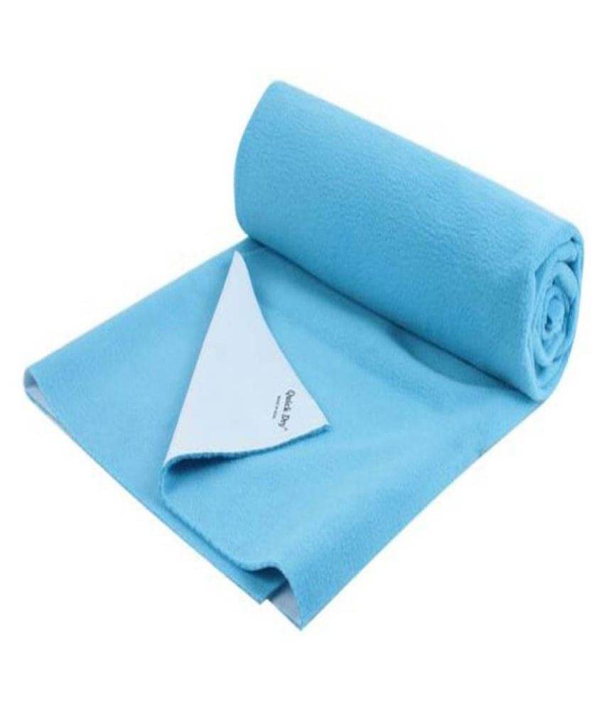 Quick Dry Blue Laminated Waterproof Sheet ( 140 cm A- 100 cm - 1 pcs ) Rubber Sheet Quick Dry Blue Laminated Waterproof Sheet ( 140 cm A- 100 cm - 1 pcs ) Rubber Sheet