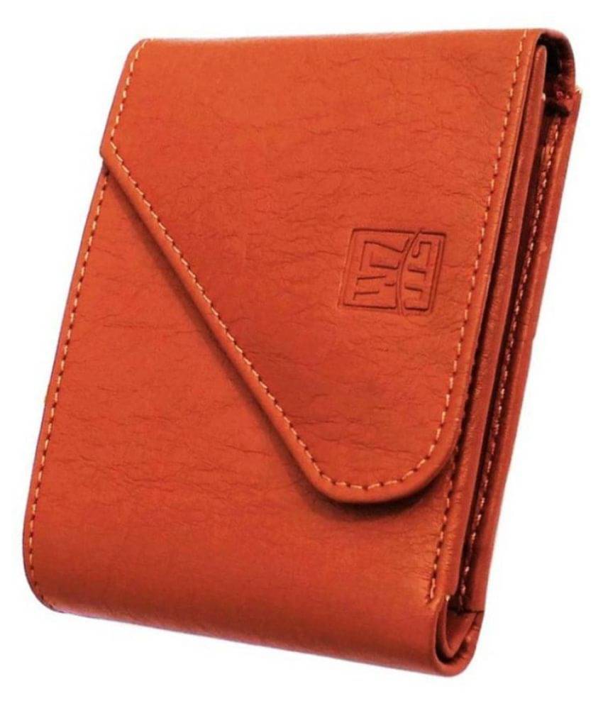    			WENZEST - Tan PU Men's Regular Wallet ( Pack of 1 )