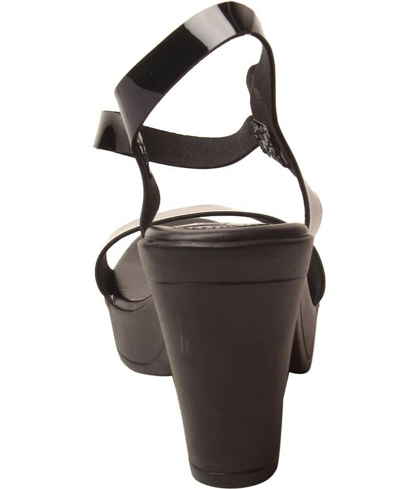 Feel It - Black Women's Block Heel Heels