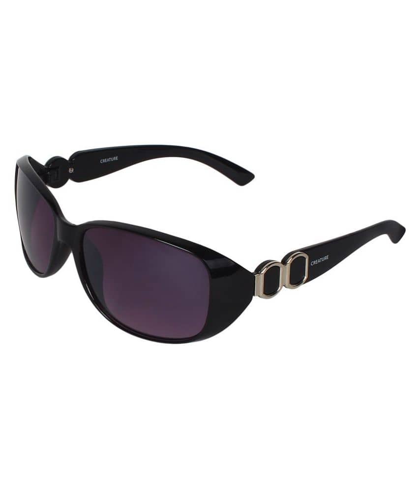 Creature - Brown Oversized Sunglasses ( Pack of 1 ) - Sunglasses | Buy online on ZillyBuy