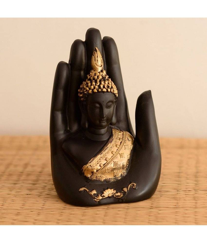     			The Craftsman. Black Polyresin Handicraft Showpiece - Pack of 1