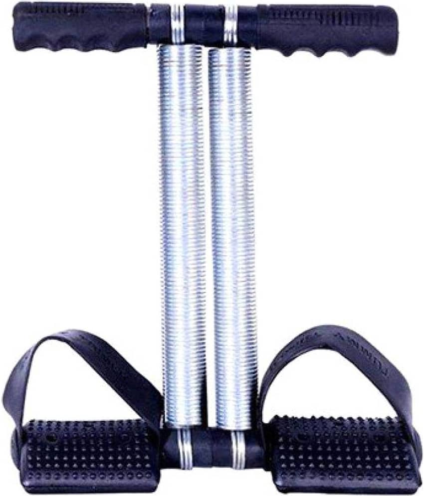 Tummy Trimmer Sports Double Spring Abdominal Exerciser - Black - Sports and Fitness Equipment | Buy online on ZillyBuy