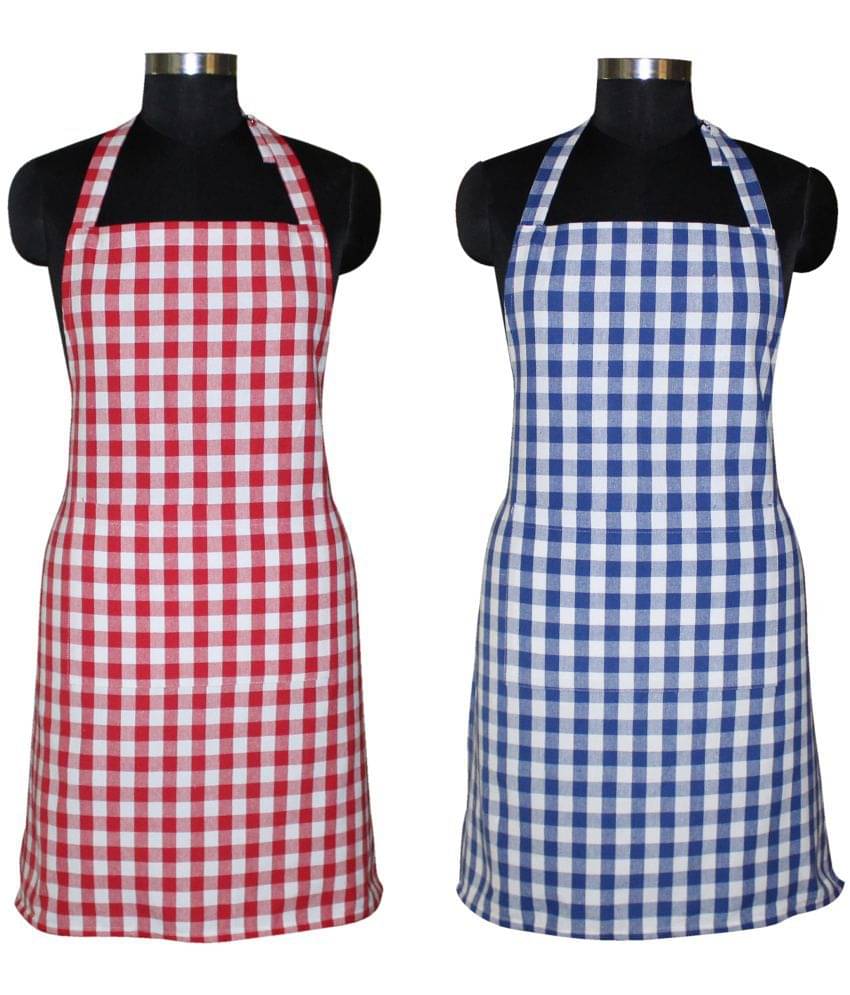    			Airwill - Multicolor Full Apron (Pack of 2)