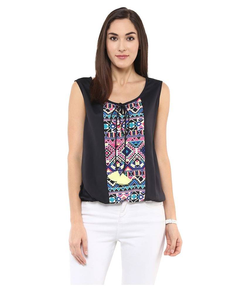 Zima Leto Women's Polyester Regular Top ( Multicolor ) Zima Leto Women's Polyester Regular Top ( Multicolor )