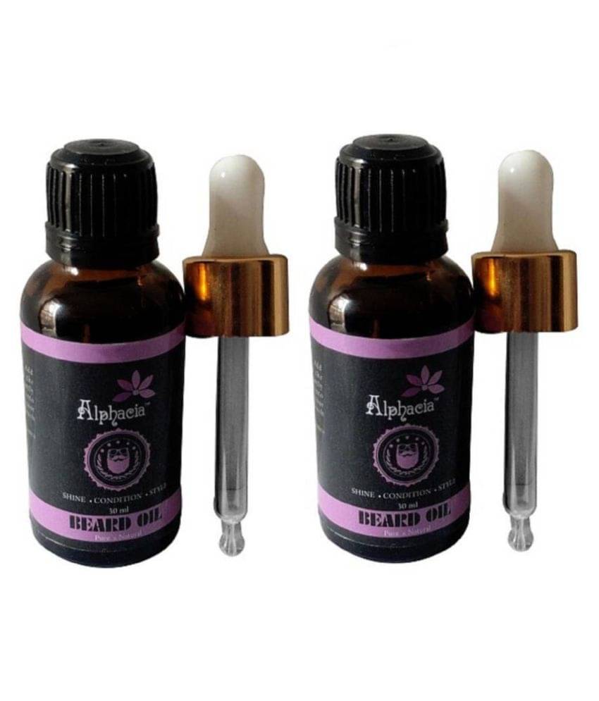     			Alphacia Beard Oil Natural 60 ml Pack of 2