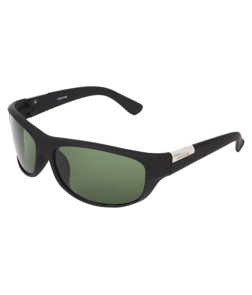 Creature - Brown Wrap Around Sunglasses ( SUN-117 )