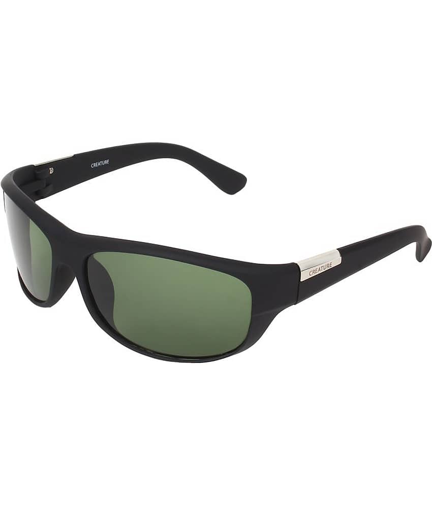 Creature - Brown Wrap Around Sunglasses ( SUN-117 )