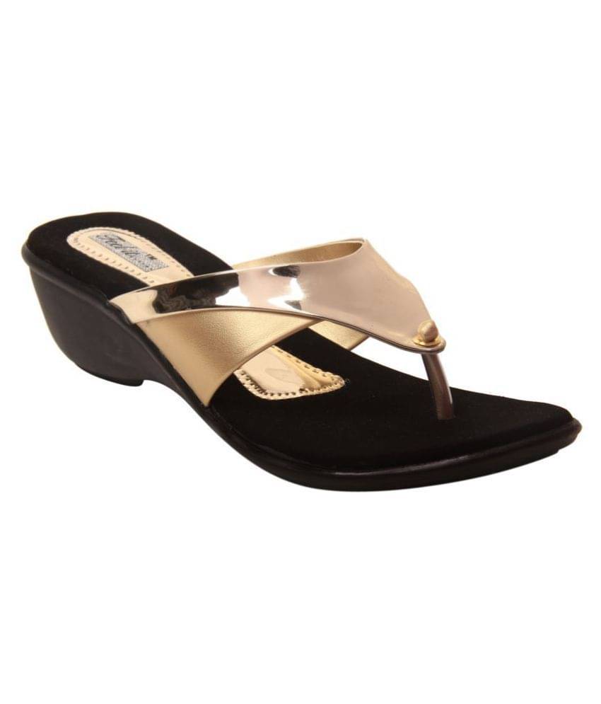 Feel It - Gold Women's Wedges Heels Feel It - Gold Women's Wedges Heels