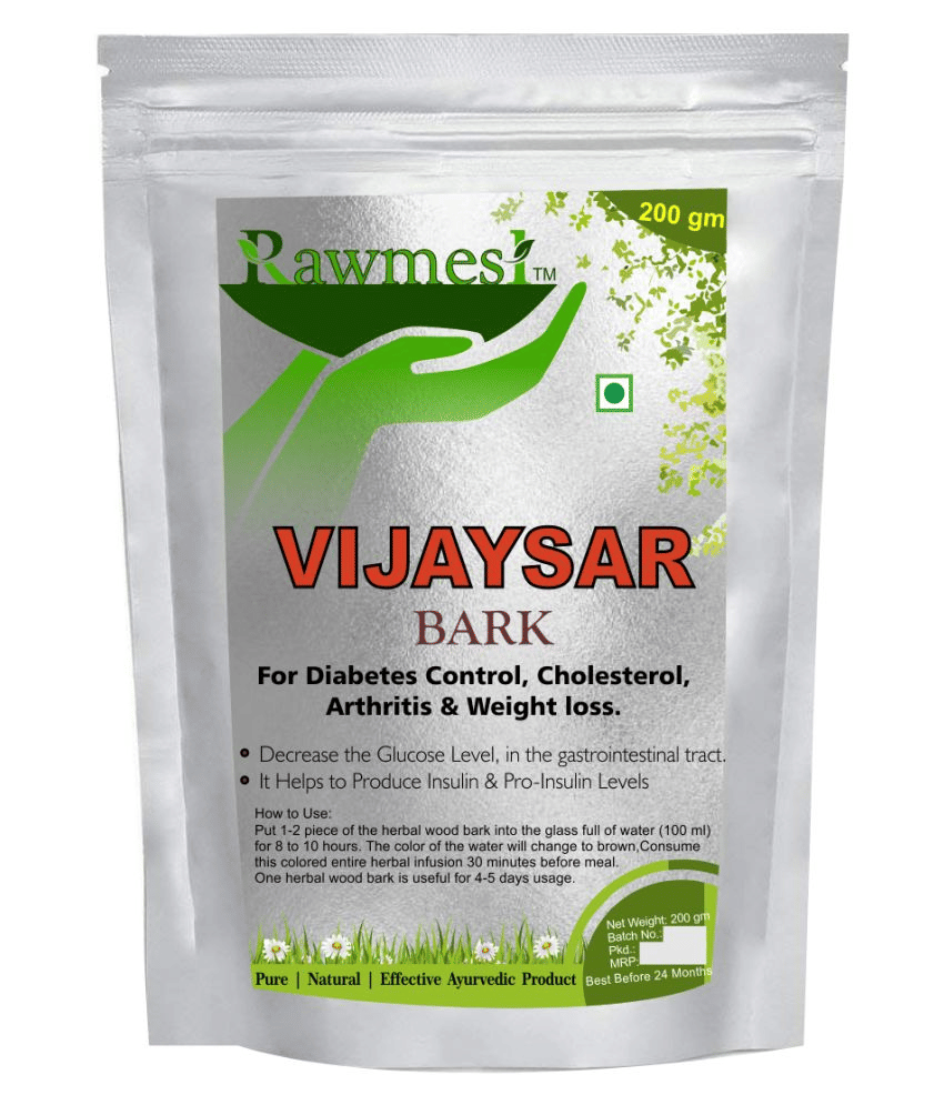 rawmest Vijaysar Bark, 200 gm