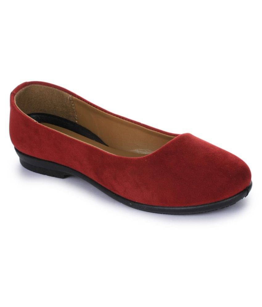     			Liberty Maroon Women's Mocassians