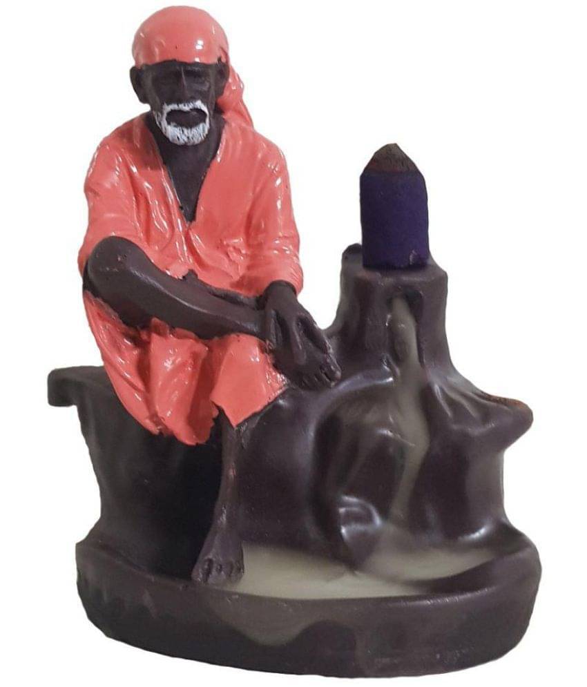     			Laying Style Multicolour Polyresin Figurines - Pack of 1