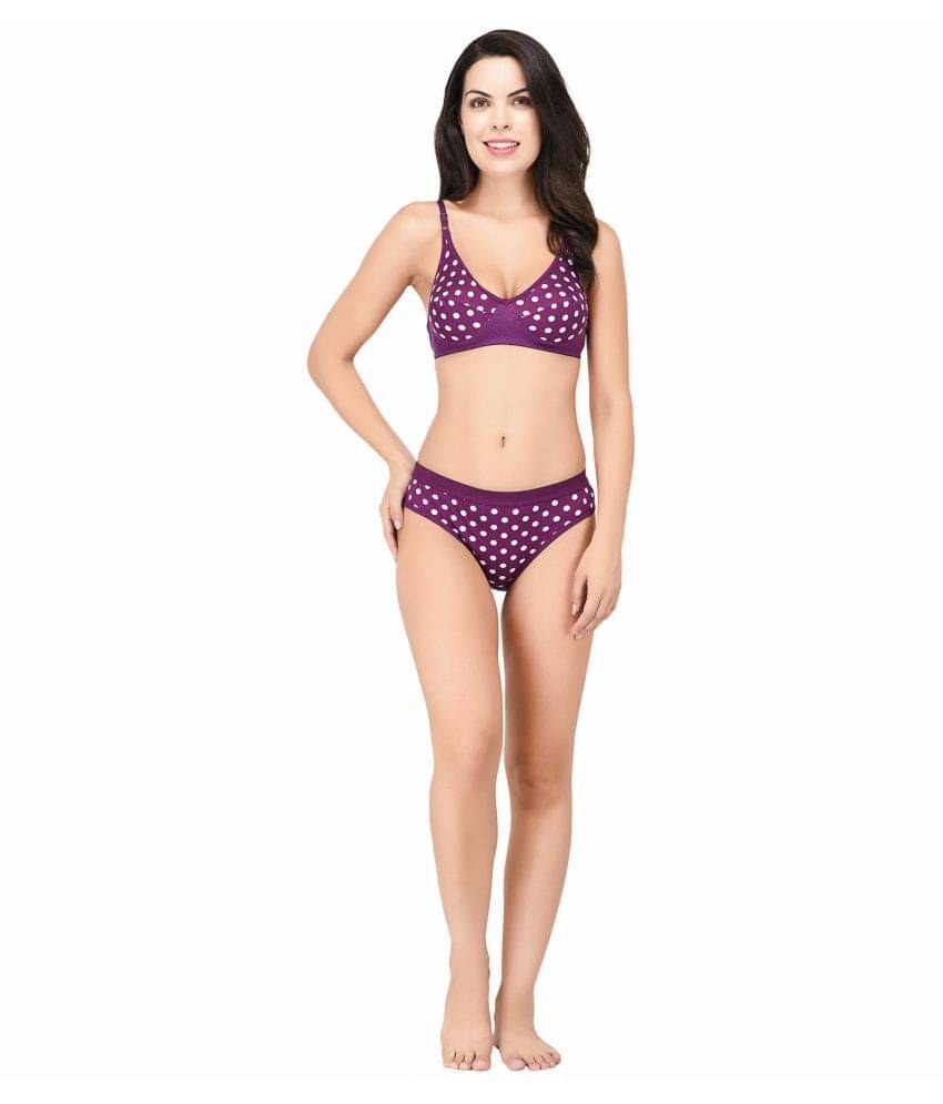 Elina Cotton Bra and Panty Set Elina Cotton Bra and Panty Set