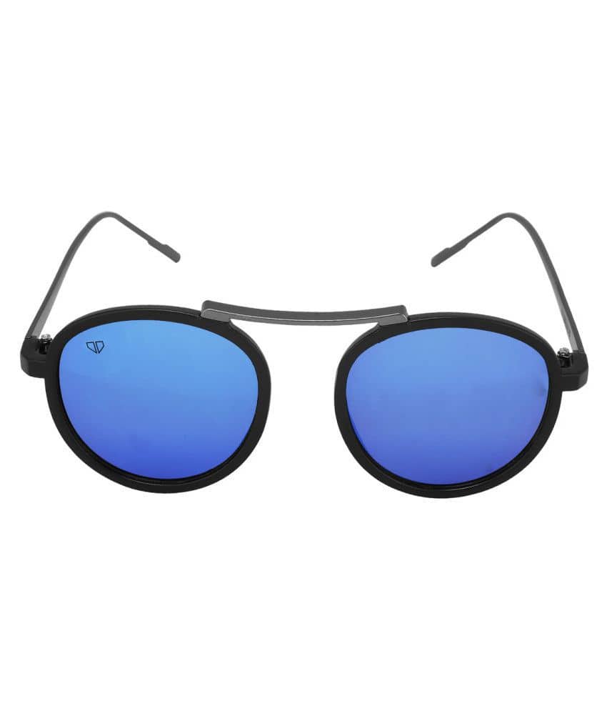 Walrus - Blue Round Sunglasses ( DWS-CRN-V-030218 ) - Sunglasses | Buy online on ZillyBuy