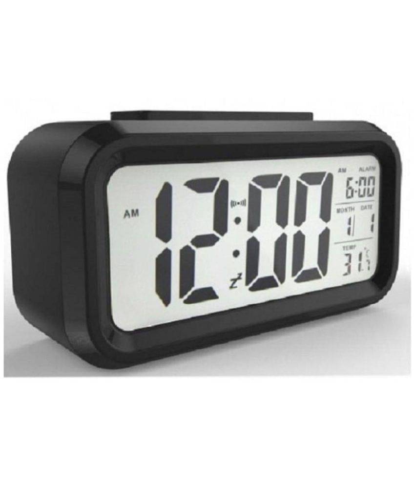 MITRAH ENTERPRISES Digital 1019BLK Alarm Clock - Pack of 1 MITRAH ENTERPRISES Digital 1019BLK Alarm Clock - Pack of 1