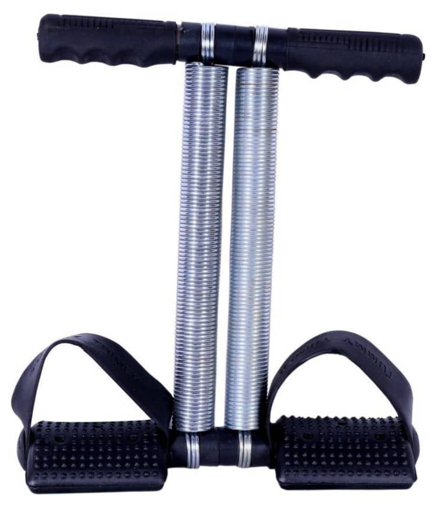 Tummy Trimmer Sports Double Spring Abdominal Exerciser - Black - Sports and Fitness Equipment | Buy online on ZillyBuy