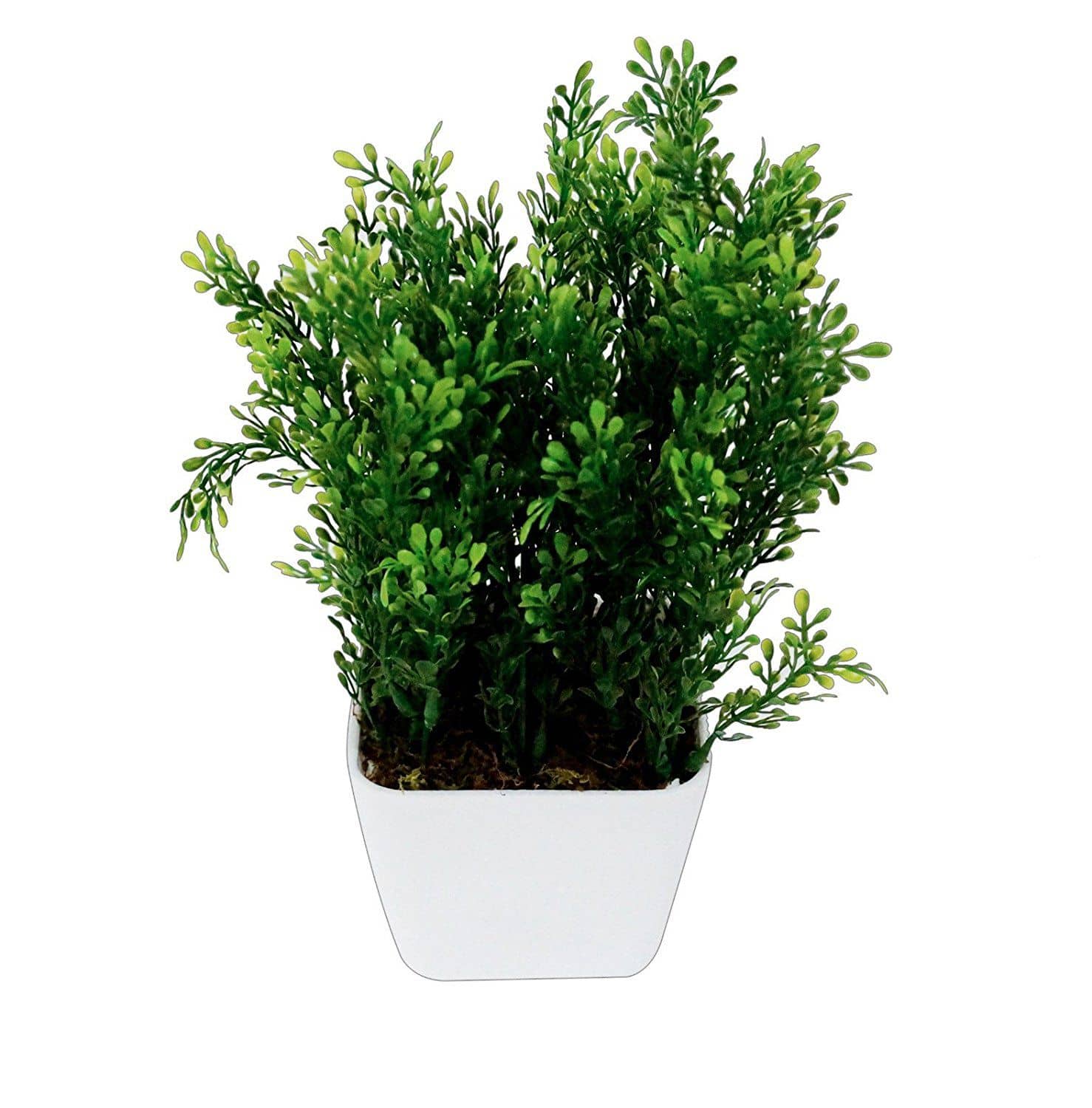 YUTIRITI Artificial Leaf Green Plant Green Artificial Plants Bunch Plastic - Pack of 1